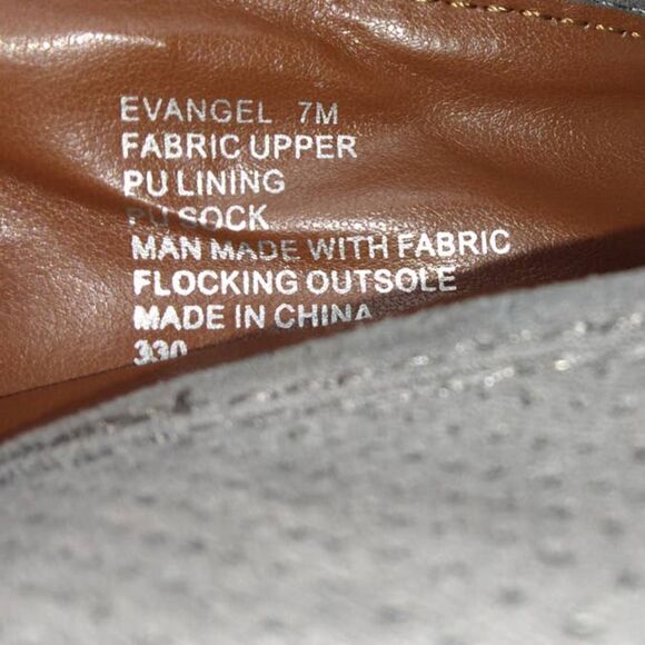 Steve Madden Women's Pre-owned Slip-on Gray Perforated Sneakers - sz. 7M - Picture 5 of 5